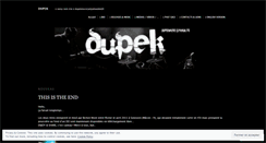 Desktop Screenshot of dupek.wordpress.com