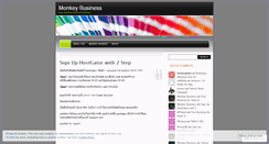 Desktop Screenshot of hungrybusiness.wordpress.com