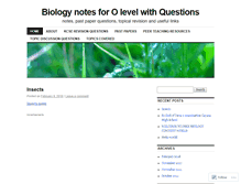 Tablet Screenshot of cmbiologynotes.wordpress.com