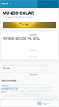 Mobile Screenshot of mundosolar.wordpress.com