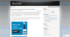Desktop Screenshot of buhayitsupport.wordpress.com