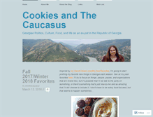 Tablet Screenshot of cookiesandthecaucasus.wordpress.com