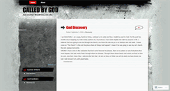 Desktop Screenshot of calledbygod.wordpress.com
