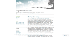 Desktop Screenshot of carpediemcoramdeo.wordpress.com