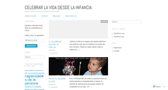 Desktop Screenshot of celebrarlavida.wordpress.com