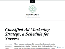 Tablet Screenshot of anynagawbs.wordpress.com