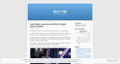 Desktop Screenshot of joystip.wordpress.com