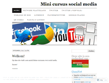 Tablet Screenshot of minicursussocialmedia.wordpress.com