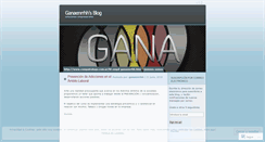 Desktop Screenshot of ganaenrrhh.wordpress.com