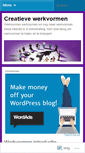 Mobile Screenshot of creatievewerkvormen.wordpress.com