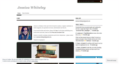 Desktop Screenshot of jessicawhiteley.wordpress.com