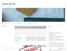 Tablet Screenshot of lazattra.wordpress.com