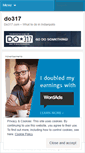 Mobile Screenshot of do317.wordpress.com