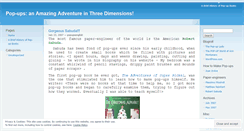 Desktop Screenshot of popupsenglish.wordpress.com