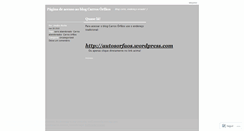 Desktop Screenshot of carrosorfaos.wordpress.com