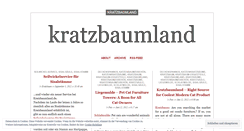 Desktop Screenshot of kratzbaumland.wordpress.com