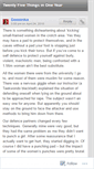 Mobile Screenshot of 25things1year.wordpress.com