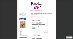 Desktop Screenshot of beachyswimwear.wordpress.com