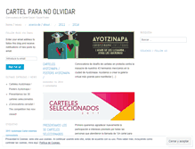 Tablet Screenshot of cartelparanoolvidar.wordpress.com