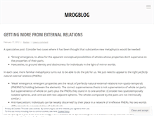 Tablet Screenshot of mrogblog.wordpress.com