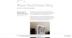 Desktop Screenshot of liveinmiamiblog.wordpress.com