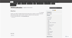 Desktop Screenshot of academicsatnesa.wordpress.com