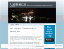 Tablet Screenshot of ninomonastra.wordpress.com