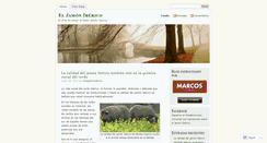 Desktop Screenshot of blogjamoniberico.wordpress.com
