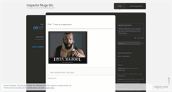 Desktop Screenshot of inspectormugsmu.wordpress.com