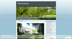 Desktop Screenshot of moulindemousseau.wordpress.com