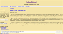 Desktop Screenshot of labaslietuva.wordpress.com