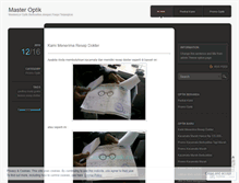 Tablet Screenshot of masteroptik.wordpress.com