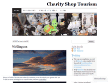 Tablet Screenshot of charityshoptourism.wordpress.com