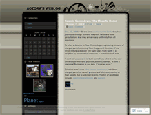 Tablet Screenshot of heaveninspace.wordpress.com