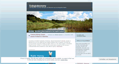 Desktop Screenshot of ecologicaleconomy.wordpress.com