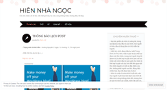 Desktop Screenshot of ngocchan.wordpress.com