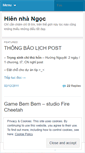 Mobile Screenshot of ngocchan.wordpress.com
