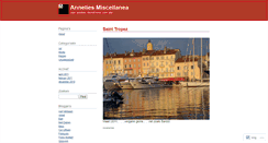 Desktop Screenshot of anneliesexvk.wordpress.com
