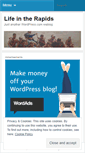 Mobile Screenshot of lifeintherapids.wordpress.com