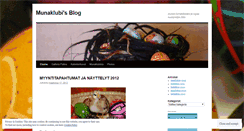 Desktop Screenshot of munaklubi.wordpress.com
