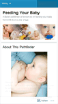 Mobile Screenshot of infantfeeding.wordpress.com