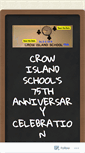 Mobile Screenshot of crowisland75th.wordpress.com