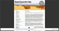 Desktop Screenshot of doublebastardbeerblog.wordpress.com