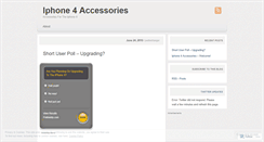 Desktop Screenshot of iphone4accessories.wordpress.com