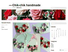 Tablet Screenshot of chikchikhandmade.wordpress.com