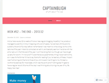 Tablet Screenshot of captbligh.wordpress.com