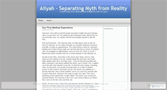 Desktop Screenshot of ginsbergaliyah.wordpress.com