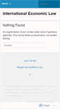 Mobile Screenshot of econlaw.wordpress.com