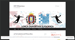 Desktop Screenshot of eliocrocabalonmano.wordpress.com