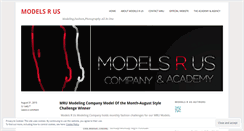 Desktop Screenshot of modelrus.wordpress.com